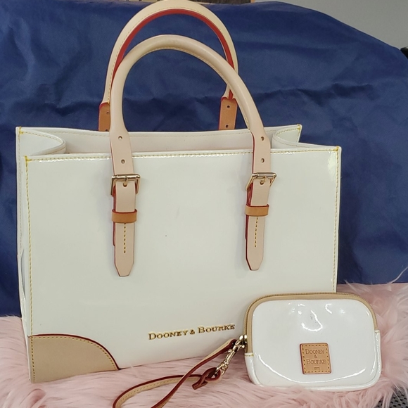 Dooney & Bourke Handbags - Dooney & Bourke Janine Satchel & ID/Card Holder